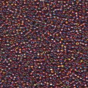 Miyuki Seed Beads 11/0 Silver-Lined Dark Topaz AB