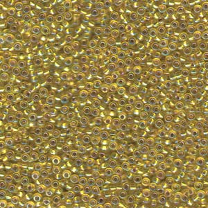 Miyuki Seed Beads 11/0 Silver-Lined Yellow AB
