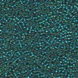 Miyuki Seed Beads 11/0 Silver-Lined Emerald AB