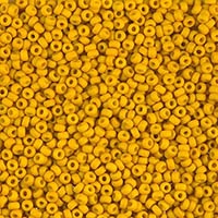 Miyuki Seed Beads 11/0 Matte Opaque Mustard Yellow