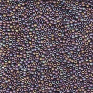 Miyuki Seed Beads 11/0 Matte Transparent Brown AB