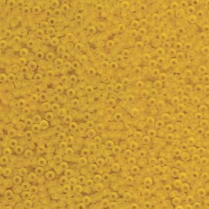 Miyuki Seed Beads 11/0 Matte Transparent Yellow