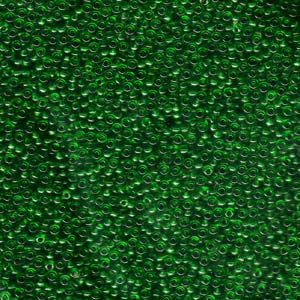 Miyuki Seed Beads 11/0 Transparent Green