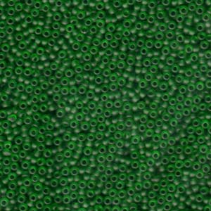 Miyuki Seed Beads 11/0 Matte Transparent Green