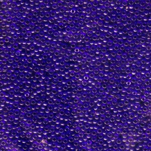 Miyuki Seed Beads 11/0 Transparent Cobalt Blue