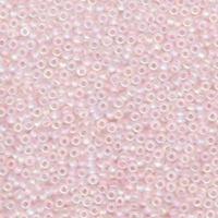 Miyuki Seed Beads 11/0 Matte Transparent Pale Pink AB
