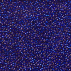 Miyuki Seed Beads 11/0 Silver-Lined Dark Sapphire Blue