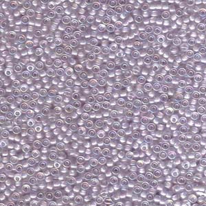 Miyuki Seed Beads 11/0 Lavender Lined Crystal AB