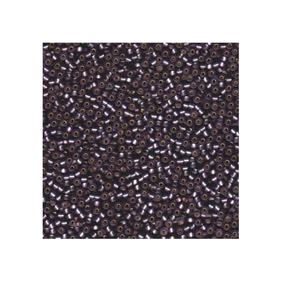Miyuki Seed Beads 11/0 Matte Silver-Lined Amethyst