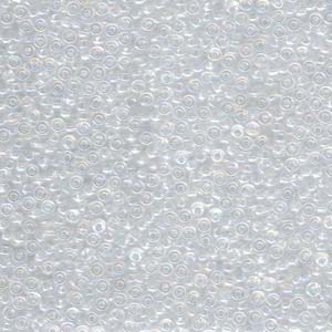 Miyuki Seed Beads 8/0 Transparent Crystal AB