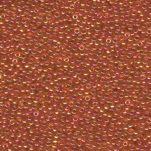 Miyuki Seed Beads 11/0 Transparent Light Red AB