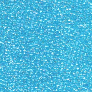 Miyuki Seed Beads 11/0 Transparent Aqua AB