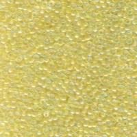 Miyuki Seed Beads 8/0 Crystal Lined Light Yellow AB