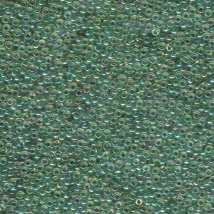 Miyuki Seed Beads 11/0 Emerald Lined Yellow