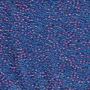 Miyuki Seed Beads 11/0 Fuchsia Lined Aqua
