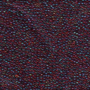 Miyuki Seed Beads 11/0 Garnet Lined Ruby