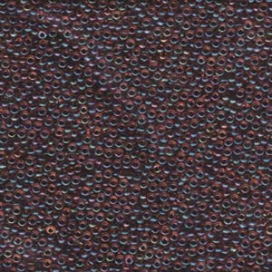 Miyuki Seed Beads 11/0 Semi-Matte Garnet Lined Ruby AB