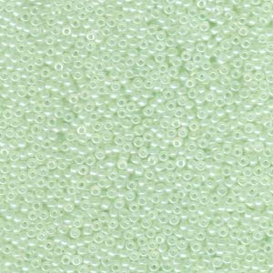 Miyuki Seed Beads 11/0 Transparent Extra Pale Green Luster