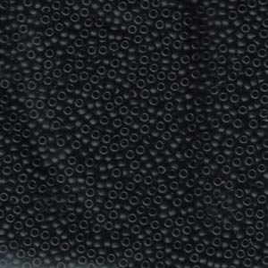 Miyuki Seed Beads 11/0 Matte Opaque Black