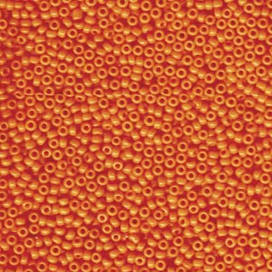 Miyuki Seed Beads 11/0 Opaque Light Orange