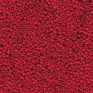 Miyuki Seed Beads 8/0 Opaque Red