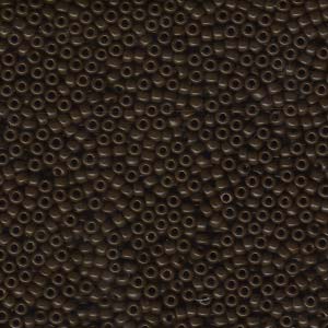Miyuki Seed Beads 6/0 Opaque Chocolate Brown