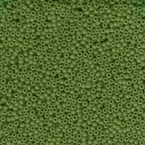 Miyuki Seed Beads 8/0 Opaque Jade Green