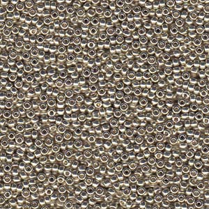 Miyuki Seed Beads 15/0 Duracoat Galvanized Silver