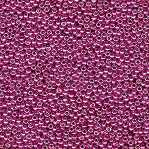 Miyuki Seed Beads 15/0 Duracoat Galvanized Hot Pink