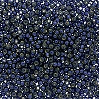 Miyuki Seed Beads 11/0 Duracoat Silver Lined Dk Navy Blue