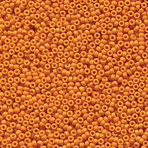 Miyuki Seed Beads 15/0 Duracoat Opaque Orange