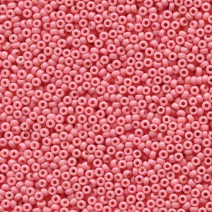 Miyuki Seed Beads 15/0 Duracoat Opaque Pink