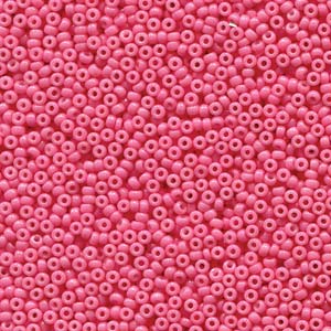 Miyuki Seed Beads 15/0 Duracoat Opaque Party Pink