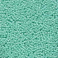 Miyuki Seed Beads 11/0 Duracoat Opaque Seafoam green