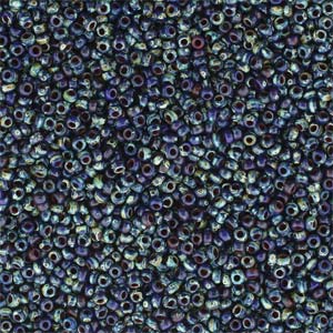 Miyuki Seed Beads 11/0 Picasso Opaque Cobalt Blue