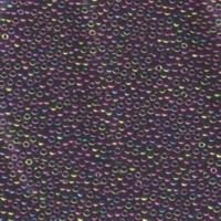 Miyuki Seed Beads 11/0 Metallic Dark Purple Green Iris