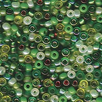 Miyuki Seed Beads 11/0 Evergreen Mixture