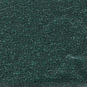 Miyuki Seed Beads 15/0 Transparent Emerald