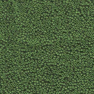 Miyuki Seed Beads 15/0 Opaque Forest Green