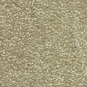 Miyuki Seed Beads 15/0 Sparkling Lt Bronze Lined Crystal