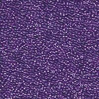 Miyuki Seed Beads 15/0 Sparkling Purple Lined Crystal