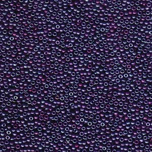 Miyuki Seed Beads 15/0 Metallic Midnight Purple