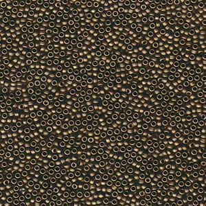 Miyuki Seed Beads 15/0 Matte Metallic Gold