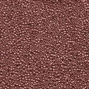 Miyuki Seed Beads 15/0 Matte Opaque Red Luster