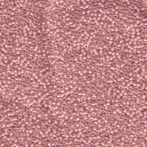 Miyuki Seed Beads 15/0 Rose Pink Lined Crystal AB