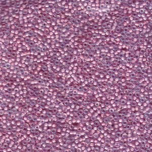 Miyuki Seed Beads 15/0 Lilac Lined Crystal AB