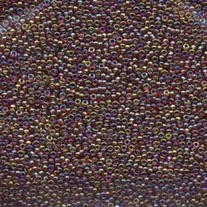 Miyuki Seed Beads 15/0 Transparent Topaz AB
