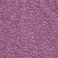 Miyuki Seed Beads 15/0 Magenta Lined Crystal Clear AB