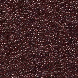 Miyuki Seed Beads 15/0 Garnet Red Gold Luster