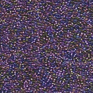 Miyuki Seed Beads 15/0 Sparkling Purple Gold Mix